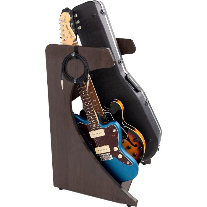 Soporte Rack Elite 3 Guitarras - Marrón 2