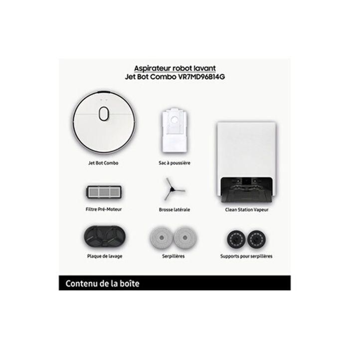 Samsung VR7MD96B14G Aspirador Robot - Blanca - 2 años de garantía 1