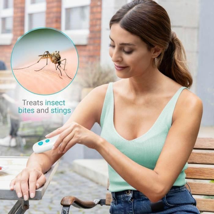 Medisana IB-50E Dispositivo Alivio Picaduras Insectos para Pieles Sensibles y Normales, Sin Químicos, Placa Cerámica Rápida 4