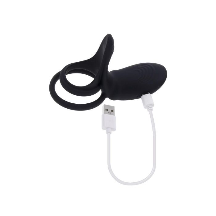 Anillo para el Pene Playboy Negro 5 Anillo para el Pene Playboy Negro 5