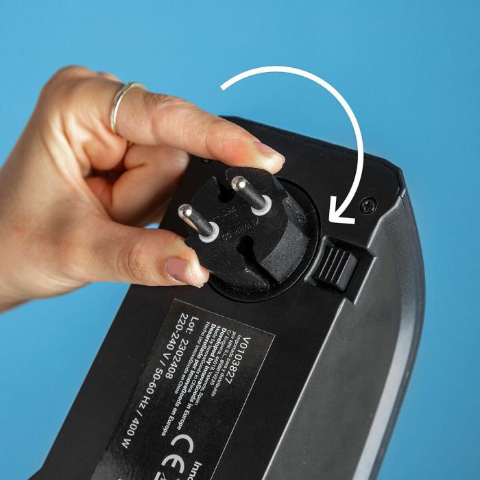 Mini Calefactor de Enchufe Portátil Heatpod InnovaGoods 400 W 7 Mini Calefactor de Enchufe Portátil Heatpod InnovaGoods 400 W 7