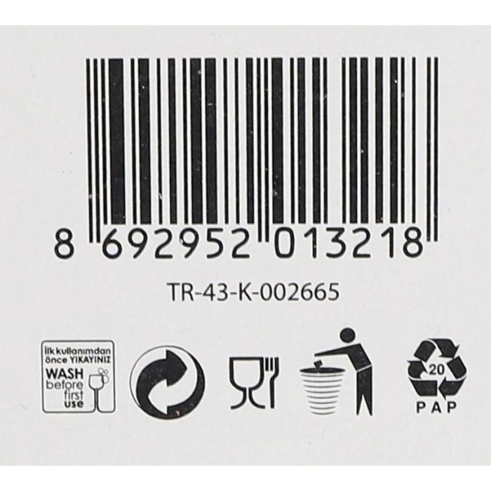 Lav Set de 6 Vasos para Refresco Aras 365 cc (8 Cajas) 6