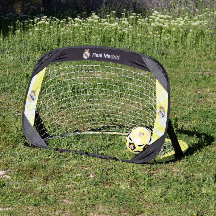 Portería de Fútbol Real Madrid C.F. 120 x 80 x 80 cm (2 Unidades) 4