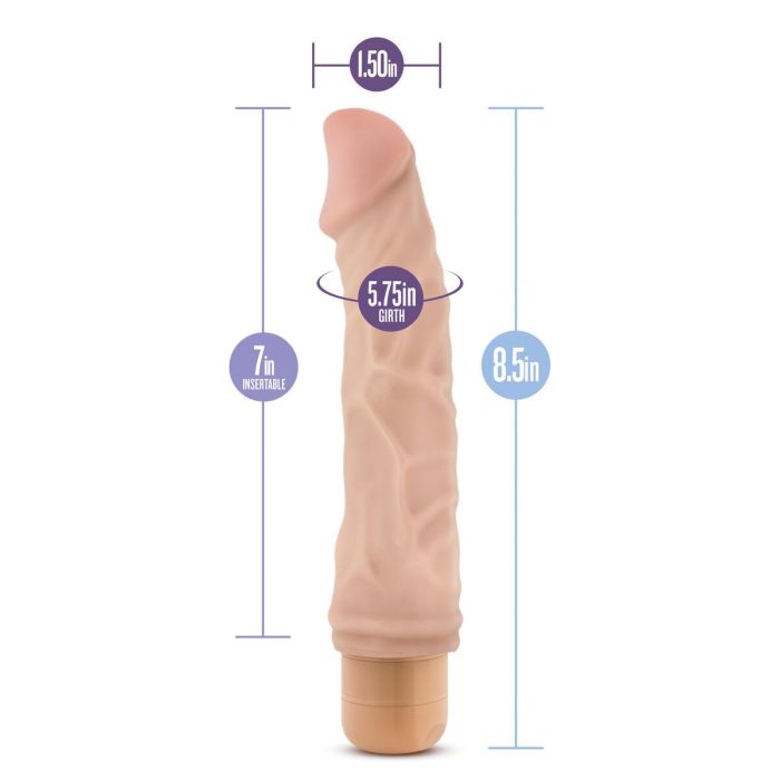 Consolador Realista Blush Dr Skin PVC Ø 4,7 cm (17,7 cm) (21,5 cm) 3 Consolador Realista Blush Dr Skin PVC Ø 4,7 cm (17,7 cm) (21,5 cm) 3