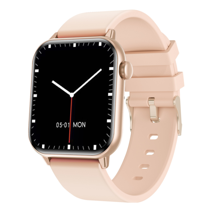 Trevi T-FIT 201 A Reloj inteligente 4,7 cm (1.85") AMOLED Pantalla táctil Rosa, IP67, Monitor frecuencia cardíaca, Bluetooth 5.0