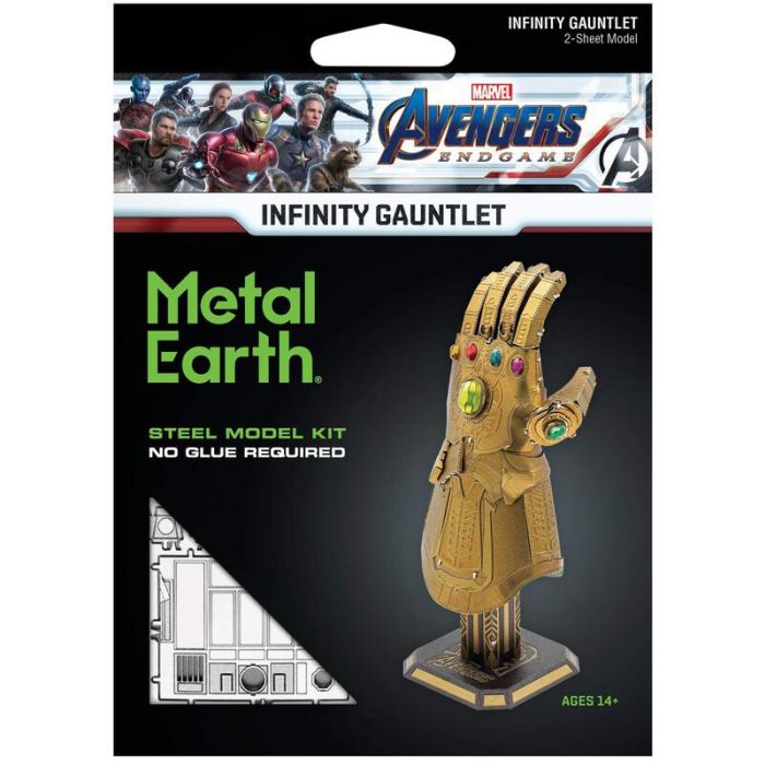 Maqueta Metal Marvel Guantelete Maqueta Metal Marvel Guantelete