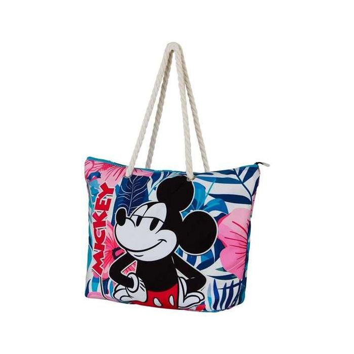 Karactermania Bolsa de Playa Soleil Mickey Mouse Blossom 52 x 17 x 37 cm Poliéster Multicolor 1