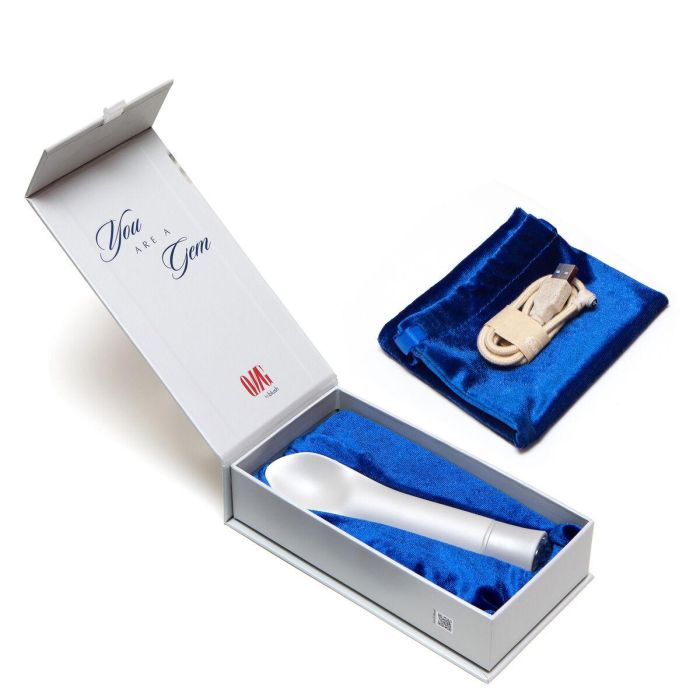 Mini Vibrador Blush Oh My Gem Bold Diamond Plateado 15