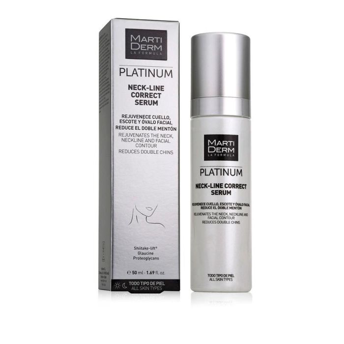 Martiderm Platinum Neck Lin Corrector de Cuello y Escote Tratamiento Antiarrugas 50 ml