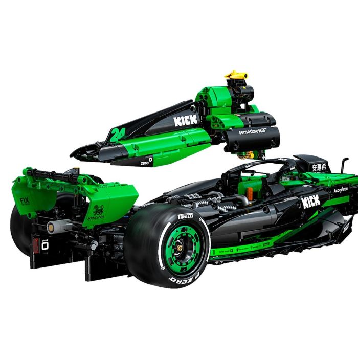Kick Sauber F1 Team C44 2024 Escala 1:8 2553Pcs C64010W Cada 6 Kick Sauber F1 Team C44 2024 Escala 1:8 2553Pcs C64010W Cada 6