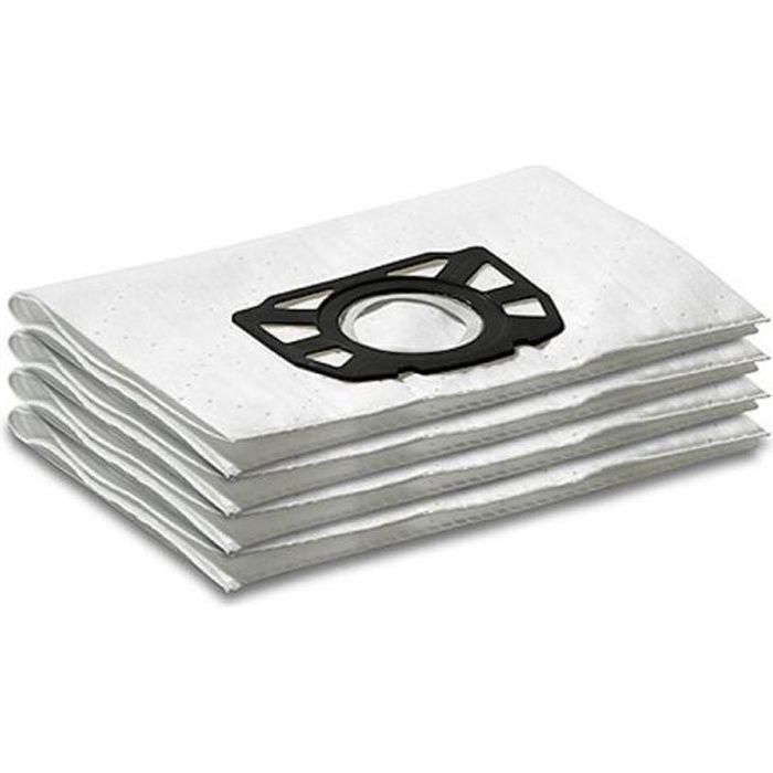Kärcher WD 7200-7700 Bolsas de filtro de guata, triple espesor, resistentes al desgarro, alta retención de suciedad. Kärcher WD 7200-7700 Bolsas de filtro de guata, triple espesor, resistentes al desgarro, alta retención de suciedad.