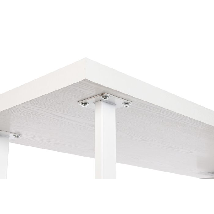 Escritorio DKD Home Decor 150 x 120 x 75 cm Natural Metal Blanco Madera MDF 6