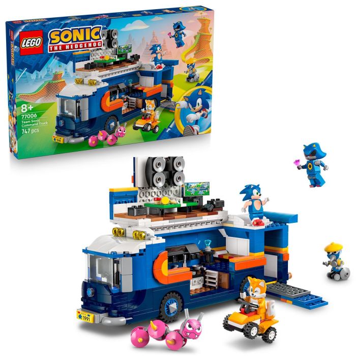 Camión De Operaciones Del Equipo Sonic 77006 Lego Sonic 0 Camión De Operaciones Del Equipo Sonic 77006 Lego Sonic 0