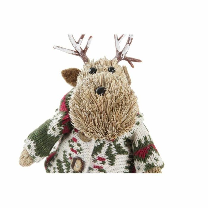 Figura Navidad Alpina DKD Home Decor Marron Burdeos 12 x 15 x 9 cm (2 Unidades) 1 Figura Navidad Alpina DKD Home Decor Marron Burdeos 12 x 15 x 9 cm (2 Unidades) 1