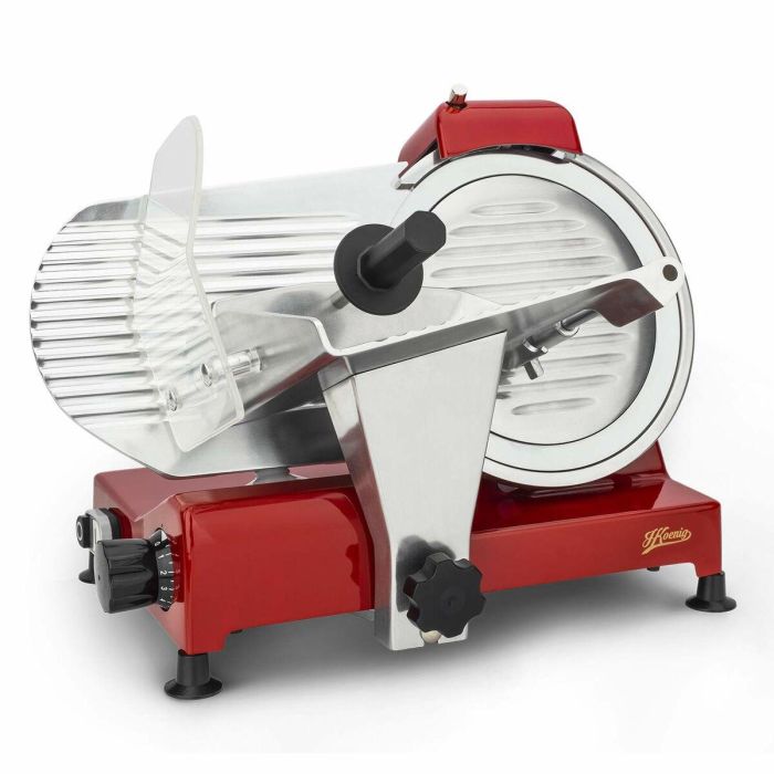 Hkoenig Cortadora de Fiambres MSX254 Cuchilla de 25 cm 5