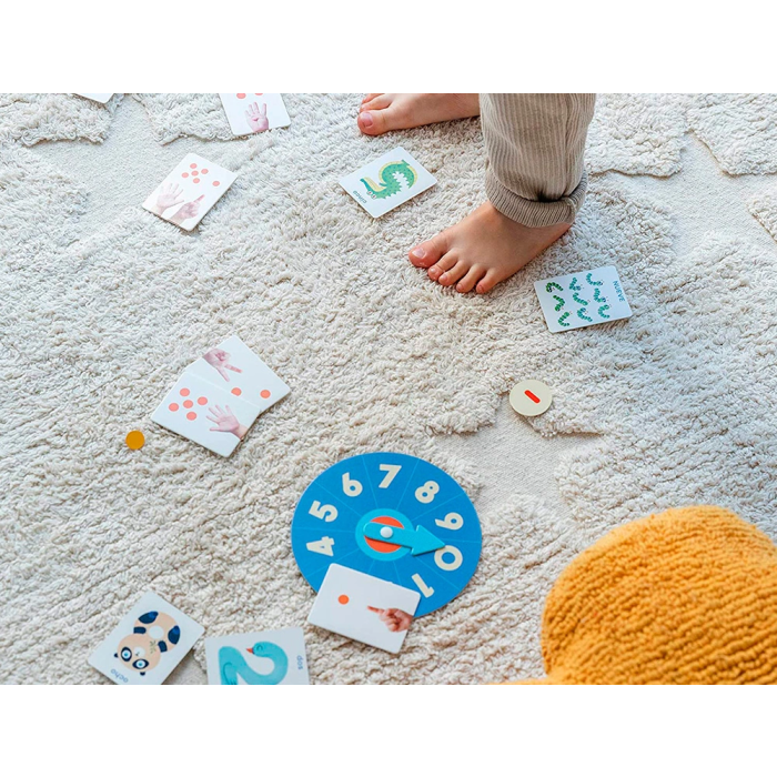 Diset Juego Didáctico Aprendo en Positivo Los Números 4