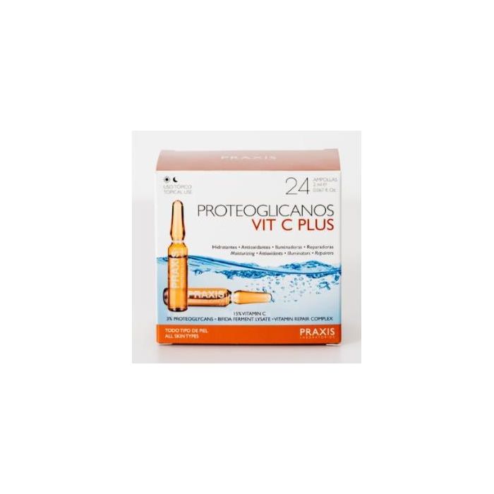 Proteoglicanos Vit C Plus 24Amp.