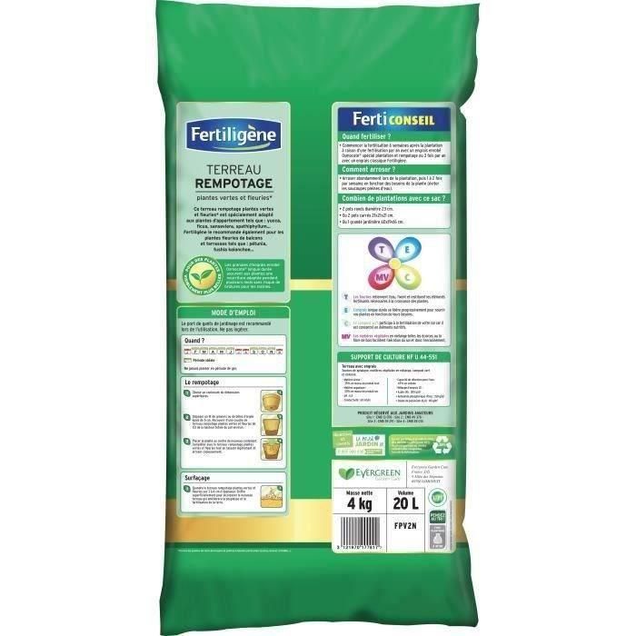 Tierra para macetas FERTILIGENE - 20 L 1 Tierra para macetas FERTILIGENE - 20 L 1