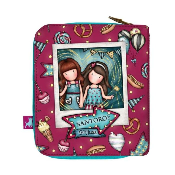 Cartera Gorjuss Fireworks Granate 10 x 12 x 3 cm 1 Cartera Gorjuss Fireworks Granate 10 x 12 x 3 cm 1