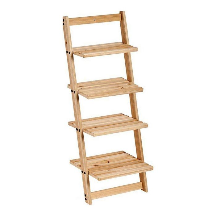 Estanteria 4 Estantes Natural Kipit 41X98CM (6 Unidades) Estanteria 4 Estantes Natural Kipit 41X98CM (6 Unidades)