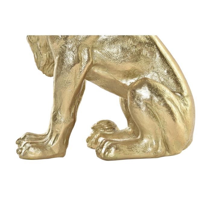 DKD Home Decor Lámpara de Sobremesa Glam Dorada de Resina y Metal con Detalle de León, Compatible con Bombilla E27 50W y 35.5 cm de Alto 3 DKD Home Decor Lámpara de Sobremesa Glam Dorada de Resina y Metal con Detalle de León, Compatible con Bombilla E27 50W y 35.5 cm de Alto 3