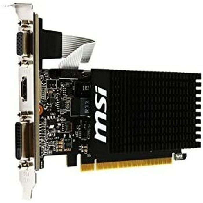 Tarjeta Gráfica MSI NVIDIA GeForce GT 710 GDDR3 25 Tarjeta Gráfica MSI NVIDIA GeForce GT 710 GDDR3 25