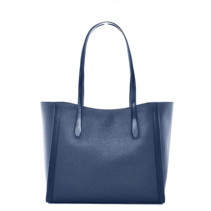 Bolso de Hombro Michael Kors Leida Azul 33 X 30 X 12 CM 1 Bolso de Hombro Michael Kors Leida Azul 33 X 30 X 12 CM 1