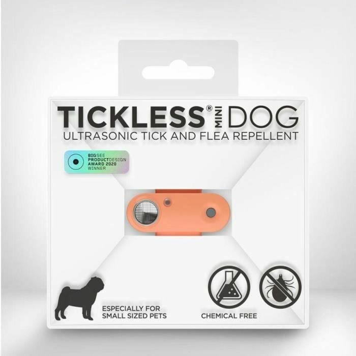 Repelente ultrasónico para perros - TICKLESS MINI DOG&CAT - Protección contra pulgas y garrapatas - Hot Peach 3 Repelente ultrasónico para perros - TICKLESS MINI DOG&CAT - Protección contra pulgas y garrapatas - Hot Peach 3