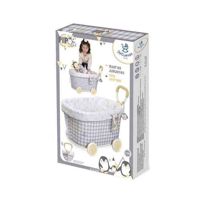 Decuevas Guarda juguetes con ruedas 7