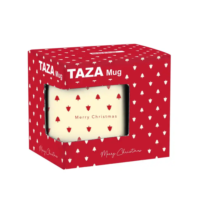 Safta Taza Grande Arbolitos Merry Xmas 8x9,5x8cm 2