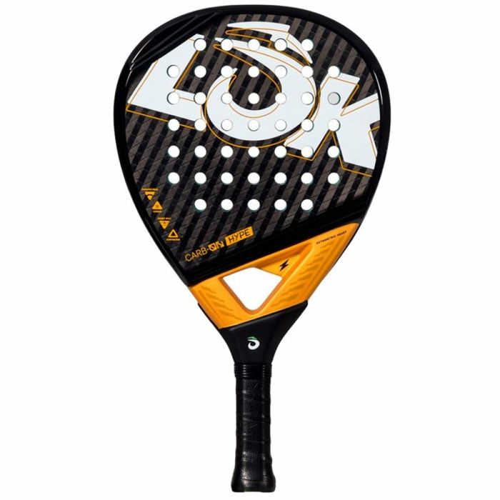 Pala de Pádel Lok Sports Carb-On Hype Negro Naranja 0 Pala de Pádel Lok Sports Carb-On Hype Negro Naranja 0