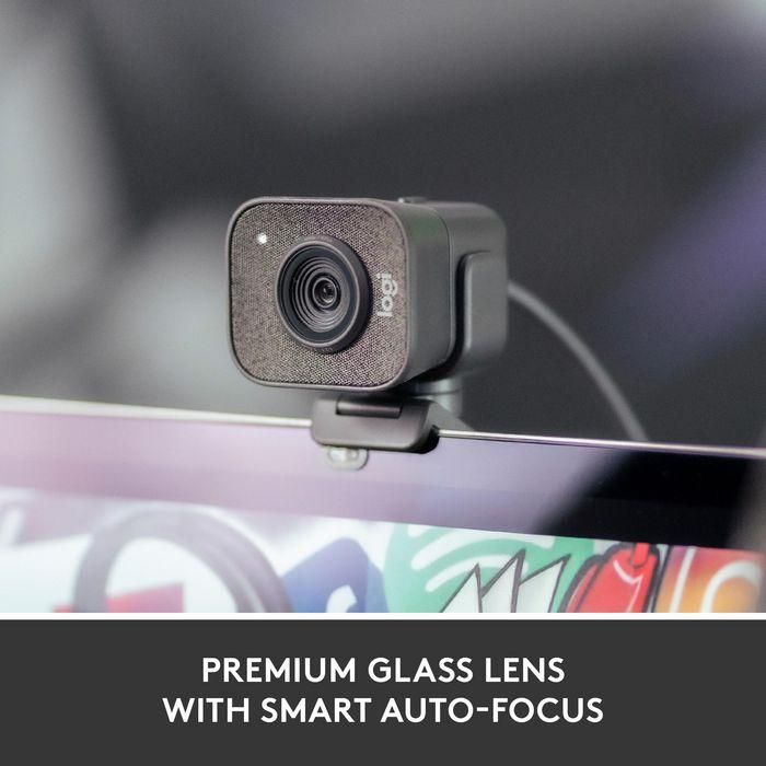 Logitech StreamCam Cámara de Streaming Full HD 1080p a 60 fps USB-C para Twitch, YouTube, Compatible con OBS, XSplit 8