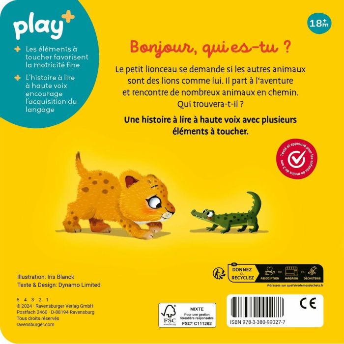 Mi Primer Libro Musical Ravensburger Are you a lion like me? 1 Mi Primer Libro Musical Ravensburger Are you a lion like me? 1