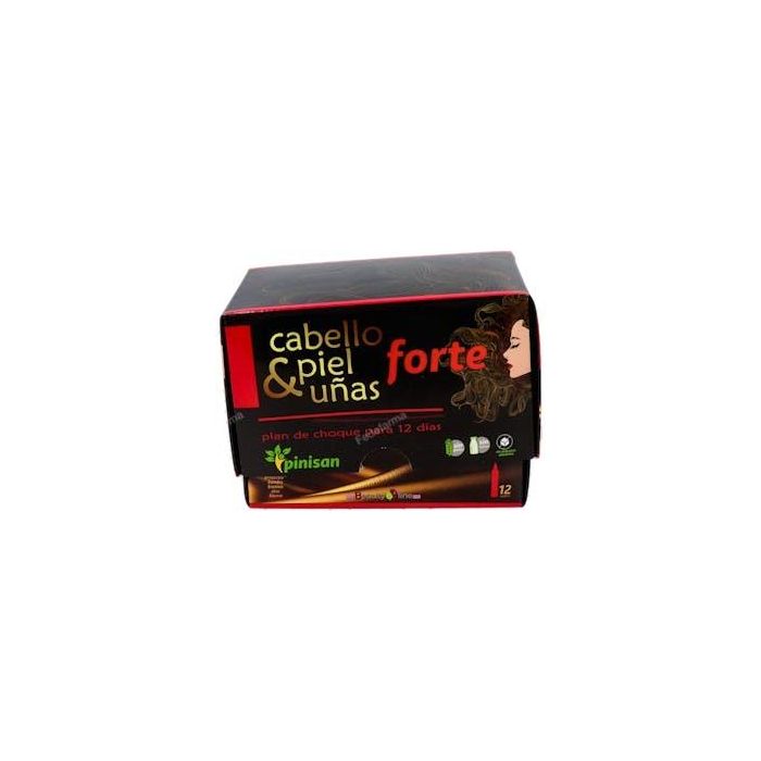 Pinisan Cabello Piel Y Uñas Forte 12Viales