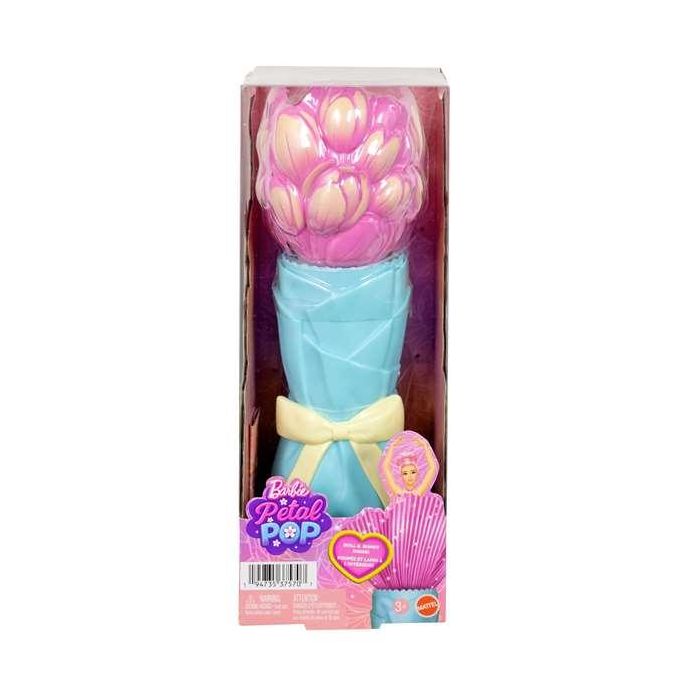 Muñeca barbie petal pop tulipán rosa 32x12x12 cm 5
