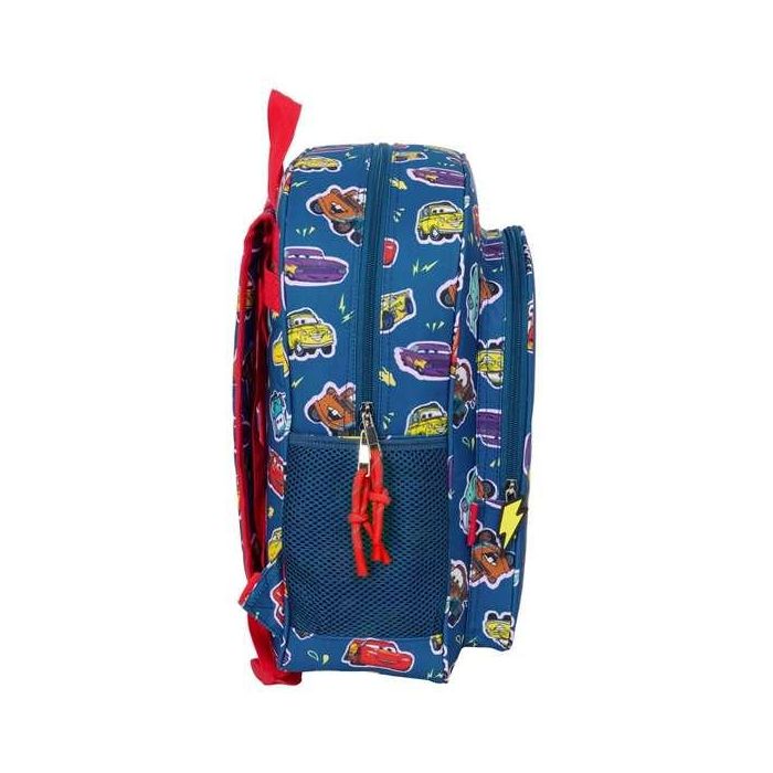 Safta Mochila Junior Cars "Racing" Adaptable a Carro 32x38x12cm 2