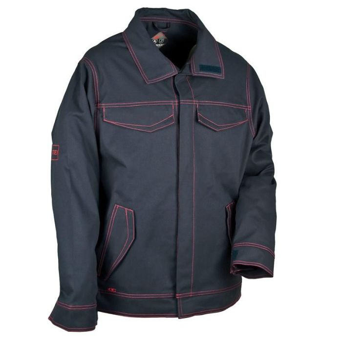 Cofra Chaqueta Soldador 100% Algodón con Tratamiento Antillama Flametec Tallas 48-60