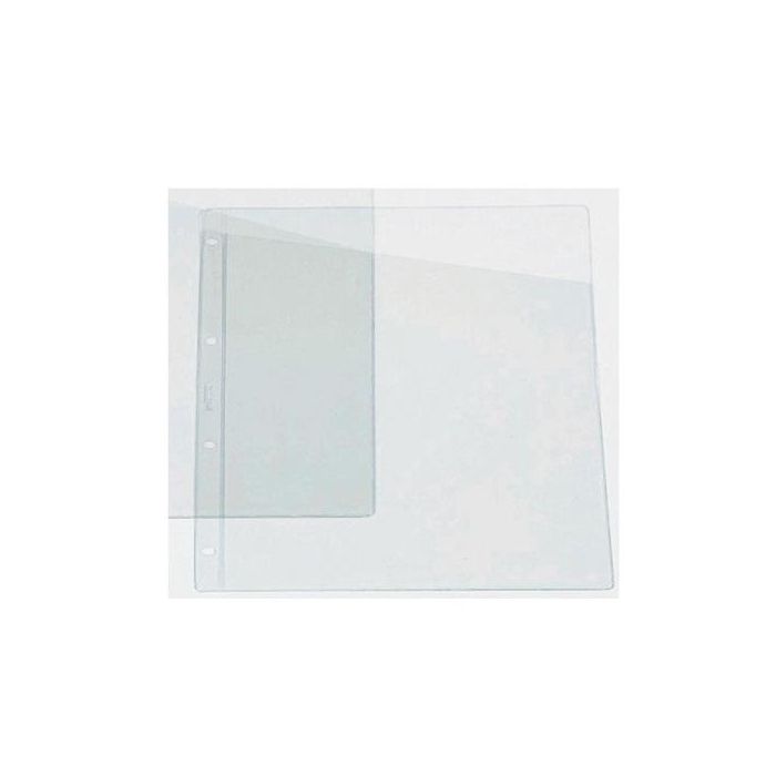 Funda Para Planos Iberplas Pvc 100Μ Pl.Nj. A4 Corte Diagonal 4 Tal. Paquete De 100 (Medidade La Funda 211 X 300 Mm Y El Hueco 192 X 297 Mm)