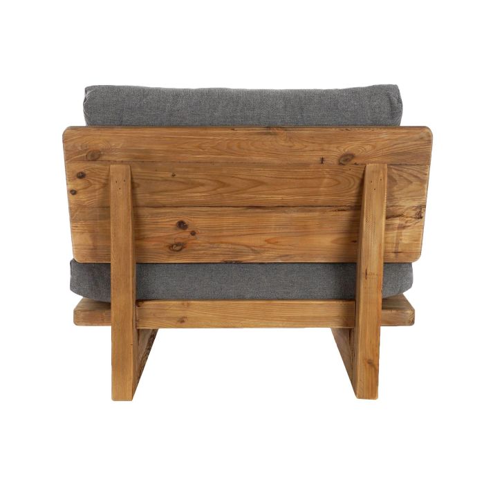 Sillon Balines DKD Home Decor Negro Natural 88 x 75 x 95 cm 2