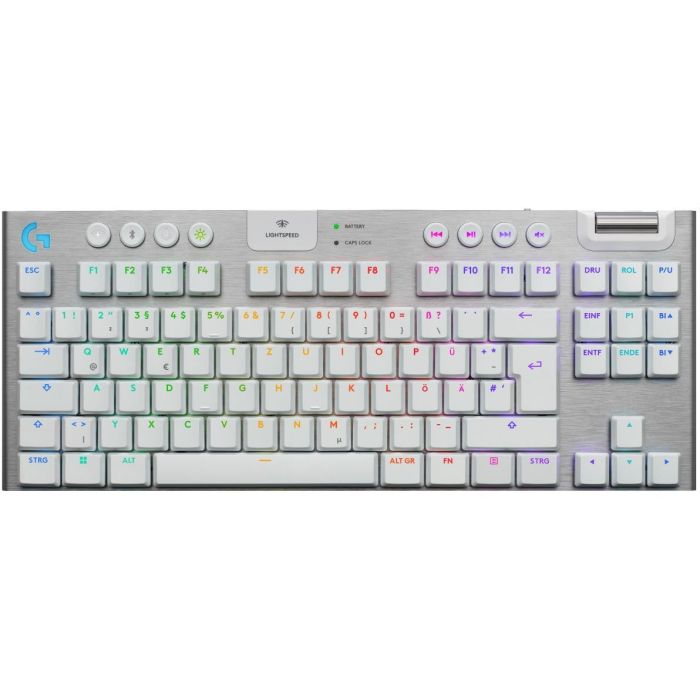 Logitech G915 X LIGHTSPEED TKL Teclado Gaming Inalámbrico Blanco (DE)