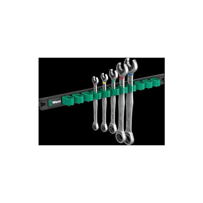Wera 05020015001 Joker 2 Juego de llaves de carraca con boca y anillo, 8, 10, 13, 17, 19 mm, 5 piezas 1