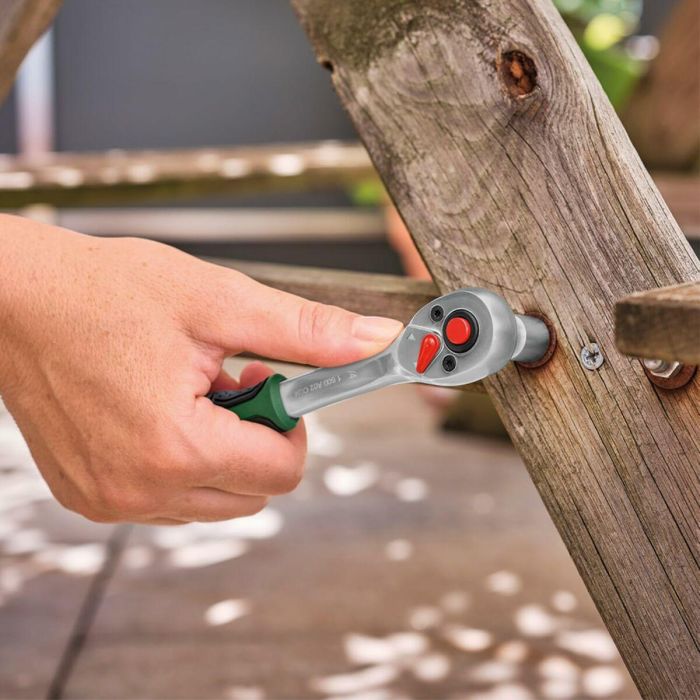 Bosch BOS4053423254150 Juego de Trinquete 57 Piezas 1/4 + 1/2 para Bricolaje, 55 Accesorios Alto Torque con Estuche de Transporte 4 Bosch BOS4053423254150 Juego de Trinquete 57 Piezas 1/4 + 1/2 para Bricolaje, 55 Accesorios Alto Torque con Estuche de Transporte 4