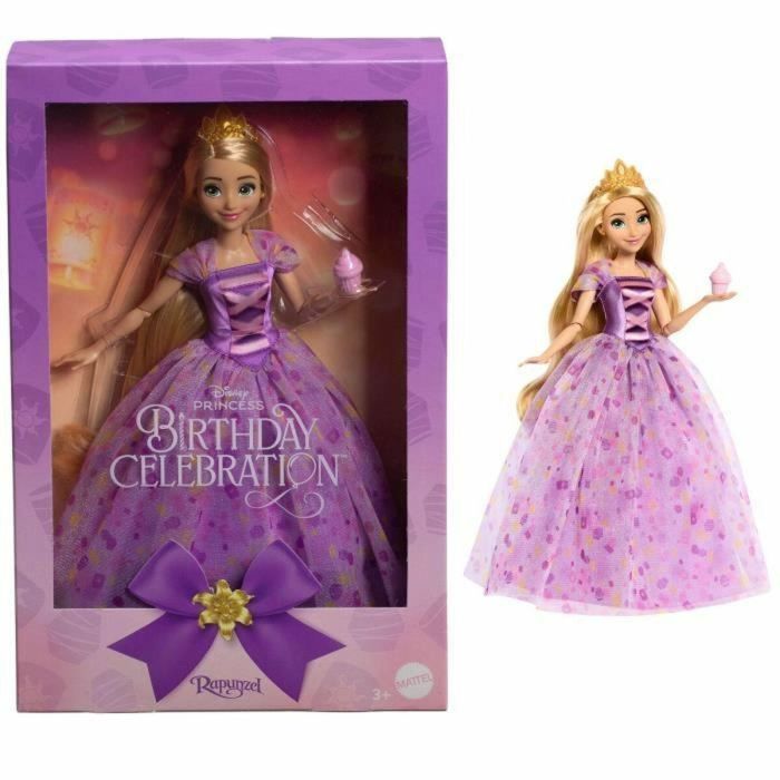 PRINCESAS DISNEY Rapunzel Fiesta de Cumpleaños-Muñeca inspirada en la película - HYC38 PRINCESAS DISNEY Rapunzel Fiesta de Cumpleaños-Muñeca inspirada en la película - HYC38