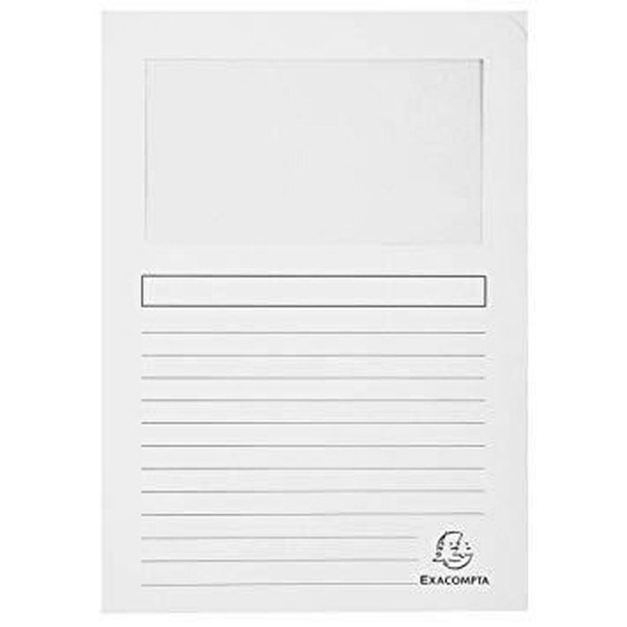 Subcarpeta Exacompta Forever Blanco A4 100 Piezas (4 Unidades) 1 Subcarpeta Exacompta Forever Blanco A4 100 Piezas (4 Unidades) 1