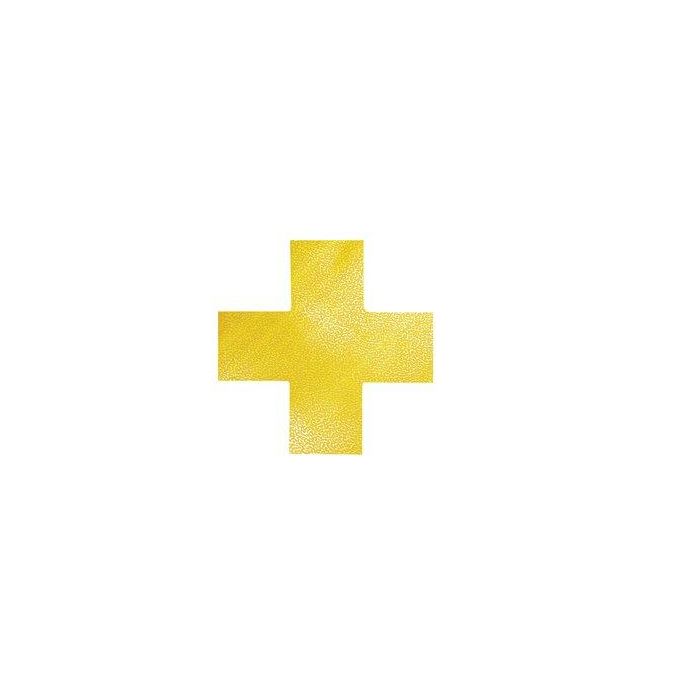 Marcaje Suelo Durable Autoadhesivo En Forma De + Bolsa De 10