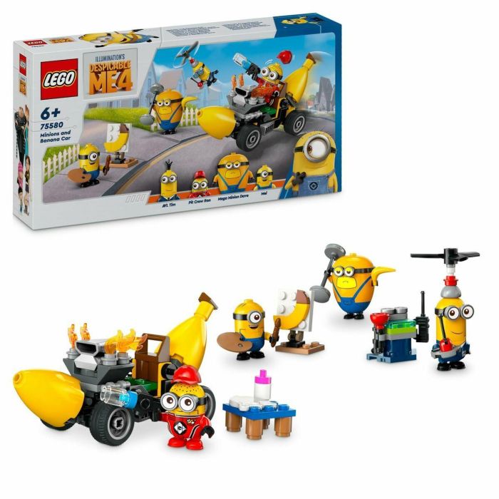 LEGO 75580 Minions Banana Car - Juguete de construcción con 136 piezas 26 LEGO 75580 Minions Banana Car - Juguete de construcción con 136 piezas 26