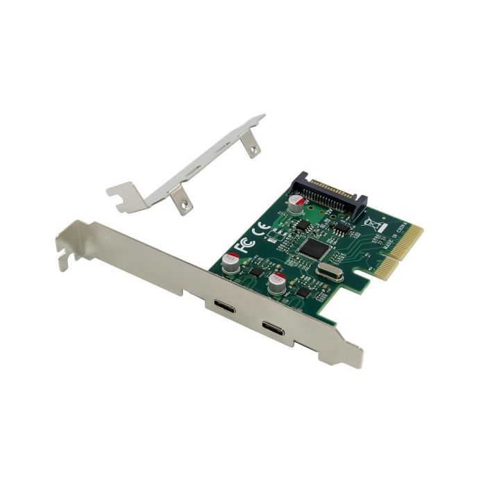 CONCEPTRONIC CONTROLADORA PCI EXPRESS X4 2 PUERTOS USB 3.2 GEN2 (2XUSB-C) 2 CONCEPTRONIC CONTROLADORA PCI EXPRESS X4 2 PUERTOS USB 3.2 GEN2 (2XUSB-C) 2