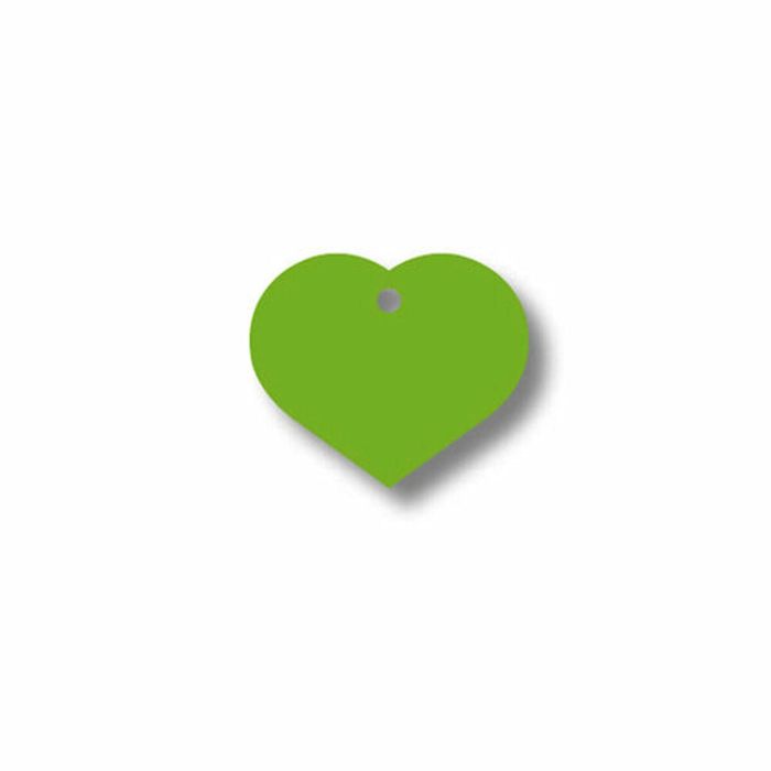 Placa identificativa Imarc Heart Verde 1