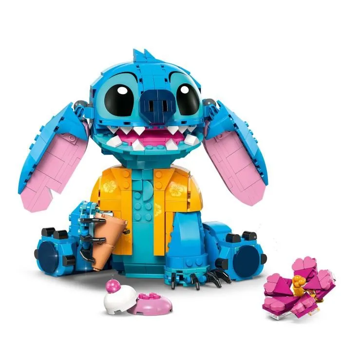 Lego | Disney 43249 Stitch Juego de Construcción para Niños, Figura de Cono de Helado 2