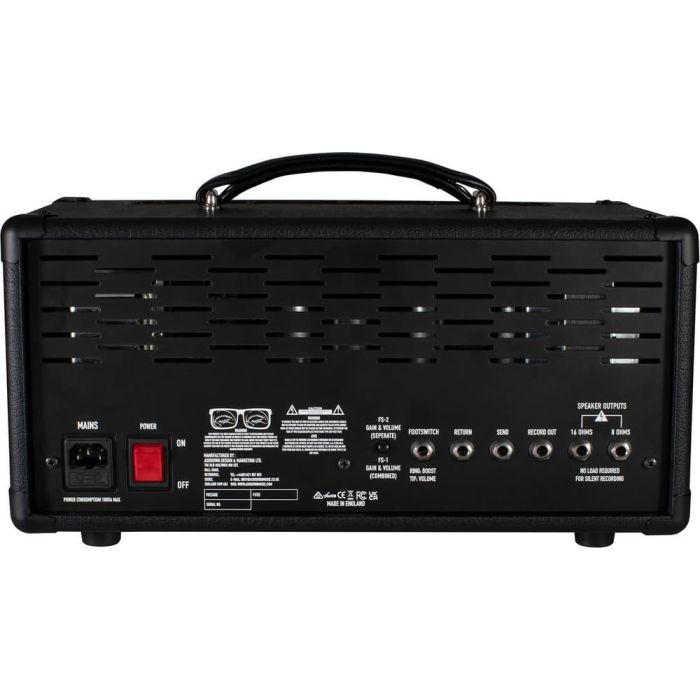 Amplificador Gutarra Cabezal Ashdown Peacemaker 20 W - Made In Uk Ashdown 1 Amplificador Gutarra Cabezal Ashdown Peacemaker 20 W - Made In Uk Ashdown 1